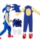 Карнавальний костюм Generic Sonic Сонік для хлопчика 5-7 років 116-122 см - зображення 1
