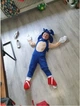 Карнавальний костюм Generic Sonic Сонік для хлопчика 5-7 років 116-122 см - зображення 4