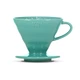 Керамический Пуровер HARIO Бирюзовый V60 02 (400 мл.) Turquoise 3VDC-02-TQ-UEX - изображение 2