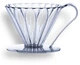 Пуровер Cafec Прозрачный Cone-Shaped Ware Flower Dripper Cup4 - изображение 2