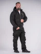 Куртка демисезонная с капюшоном мужская Thor Steinar Kongeorn 300015219-20 M Black (300015219-20-M) - изображение 3