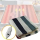Простынь-грелка электрическая Electric Blanket 150х120см Полосы Разноцветные (1015) - изображение 2