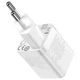 Мережевий зарядний пристрій Baseus GAN3 Fast Charger 1C 30W EU CCGN010102 White - зображення 4
