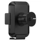 Автомобільний тримач холдер із БЗУ Baseus Halo Electric Wireless Charging Car Mount 15W SUDD000001 Black - зображення 3