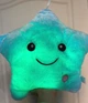 Подушка Звездочка С Подсветкой Мягкая Игрушка Светящаяся Голубая Звезда (299106) - изображение 6