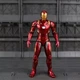 Фигурка Железный Человек, Марк 46, Мстители, Civil War Marvel. 17 См. На Подставке. Iron Man (299459) - изображение 5