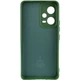 Чехол Silicone Cover Lakshmi Full Camera (A) для Xiaomi Poco X5 5G / Redmi Note 12 5G Зеленый / Dark green Без бренда - изображение 6