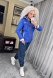 Fashions • Куртка трансформер женская Entony Fashions 56 электрик (№3503/а-бр-мк) - изображение 8
