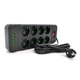 Мережевий фільтр Voltronic F34U-Black 2 м, 8 розеток, 10А - зображення 2
