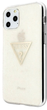 Панель Guess Glitter Triangle для Apple iPhone 11 Pro Золота (3700740461426) - зображення 1