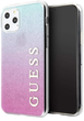 Панель Guess Glitter Gradient для Apple iPhone 11 Pro Max Рожево-синій (3700740469224) - зображення 2