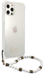 Панель Guess White Pearl для Apple iPhone 12 Pro Max Прозорий (3666339003746) - зображення 1