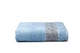 Полотенце махровое HomeLine. Laura голубого цвета-70х140 - изображение 2