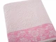 Полотенце махровое Irya. Jakarli Scarlet pembe-50х90 - изображение 4