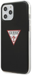 Панель Guess Triangle Collection для Apple iPhone 12/12 Pro Чорний (3700740481943) - зображення 1