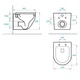 Комплект инсталляции Grohe Rapid SL 4в1 и подвесного унитаза с крышкой Koller Pool Round Smart Rimless Tornado 3,0 + гигиенический душ Devit Style (3884000G/38732000/RN-0490-RQ3/CV17011010) - изображение 5