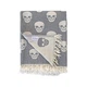 Пляжное полотенце Lotus. Pestemal Skull black-90х160 - изображение 4