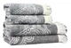 Махровое полотенце Maisonette. Lora серое-50х100 - изображение 4