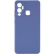 Силіконовий чохол Candy Full Camera для Infinix Hot 12 Play Блакитний / Mist blue - зображення 1