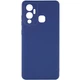 Силіконовий чохол Candy Full Camera для Infinix Hot 12 Play Синій / Dark Blue - зображення 1