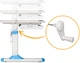 Детский стол Evo-Kids TH-310 с полкой S30 Blue (TH-310 W/BL + BD-S30 BL) - изображение 7