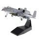 Модель літака винищувача A-10 Thunderbolt II метал масштаб 1:100 - зображення 1