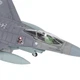 Модель літака винищувача F-16c Fighting Falcon метал масштаб 1:100 - зображення 3