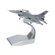 Модель літака винищувача F-16c Fighting Falcon метал масштаб 1:100 - зображення 6