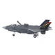 Модель літака винищувача F-35b lightning II метал масштаб 1:100 - зображення 12