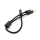 Розгалужувач аудіо для навушників та мікрофона, Jack 3.5 (мама) 4 pin =>2*Jack 3.5(тато) 3 pin, круглий в обплетенні, Box - зображення 3