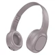Бездротові Навушники Складні HOCO Charm BT headset W46 | Накладні, BT5.3/AUX, 20h, Type-C | Коричневий - зображення 1