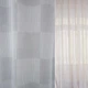 Вуаль тюль шифон смужки ниткові шеніллові шахматкою, молочна, ш.300 (37144.006) - зображення 1