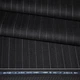 Шерсть костюмная в полоску узкую светлую черная GUABELLO, ш.155 (18263.002) - изображение 2