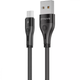 Шнур micro usb Proove Soft Silicone Micro USB 2.4A Black - изображение 1
