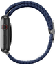 Ремінець Uniq Aspen Braided для Apple Watch Series 1/2/3/4/5/6/7/8/SE/SE2 38-41 мм Oxford Blue (8886463676394) - зображення 3