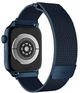 Ремінець Uniq Dante Stainless Steel для Apple Watch Series 1/2/3/4/5/6/7/8/SE/SE2 42-45 мм Cobalt Blue (8886463679197) - зображення 2