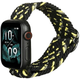 Ремінець Beline Textile для Apple Watch Series 1/2/3/4/5/6/7/8/SE/SE2/Ultra 42-49 мм Black-Lime (5904422919986) - зображення 1