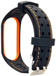 Ремінець Beline Smart для Xiaomi Mi Band 3/4 Black/Orange (5905359814160) - зображення 2