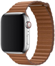 Pasek Apple Leather Loop Band MXAG2AM/A do Apple Watch Series 1/2/3/4/5/6/7/SE 42-44 mm Brązowy (190199413122) - obraz 1