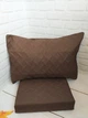 Покрывало ТЕП. Vintage Brown ромб с овалом-180х240+50*70 - изображение 4