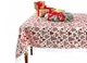 Новогодняя скатерть Iris Home. New Year красная-140х140 - изображение 1