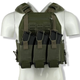 Плитоноска uaBRONIK (Plate Carrier Light) Олива - изображение 5