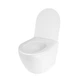 Унитаз подвесной Qtap Jay безободковый Ultra Quiet с сиденьем Soft-close QT07335177W - изображение 3