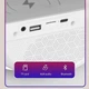 Портативная Bluetooth колонка беспроводная акустическая система ночник смарт настольная лампа с беспроводной зарядкой для телефона 3 в 1 - изображение 5