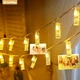 Светодиодная гирлянда нить с прищепками 20 LED DL 3м на батарейках + USB теплый белый 100-ZВ-011G - изображение 2