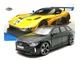 Машина TK Union Group Audi A6 металлопластик 1:32 звук свет инерция Черная (ТК-10206) - изображение 13