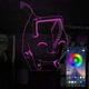 Акриловый светильник-ночник управление с телефона Chainsaw Man 2 tty-n002297 - изображение 1