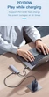 Хаб Lenovo 5в1 100W (3xUSB + 4K HD + Type-C) для Macbook/Windows - зображення 9