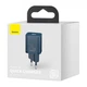 Зарядне мережеве Baseus 1C 20W EU (CCSUP-B03) швидка зарядка QC для телефону Синій - изображение 2