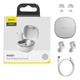 Бездротові блютуз навушники Baseus Encok True Wireless Earphones TWS WM01 (NGTW240002) Bluetooth для AndroidIphone Білий - изображение 2